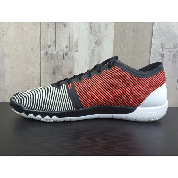 Nike Free Trainer 3.0 V4 Men's Size 12 Sneakers University Red White Black - Picture 10 of 12